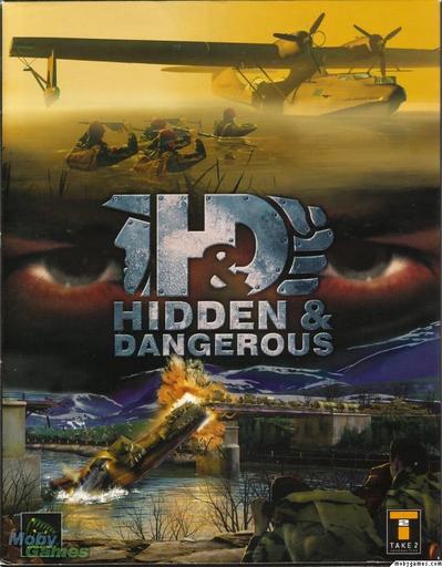 Hidden & Dangerous - Обложки зарубежных релизов игры. 